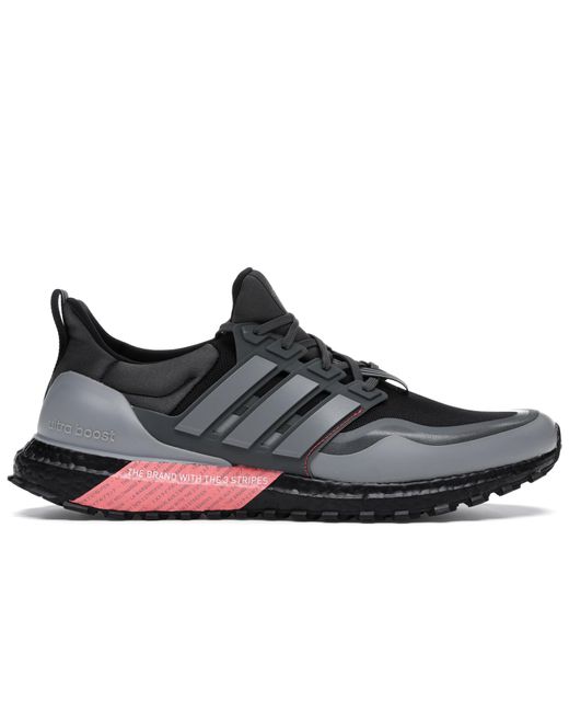 ultraboost all terrain black red grey