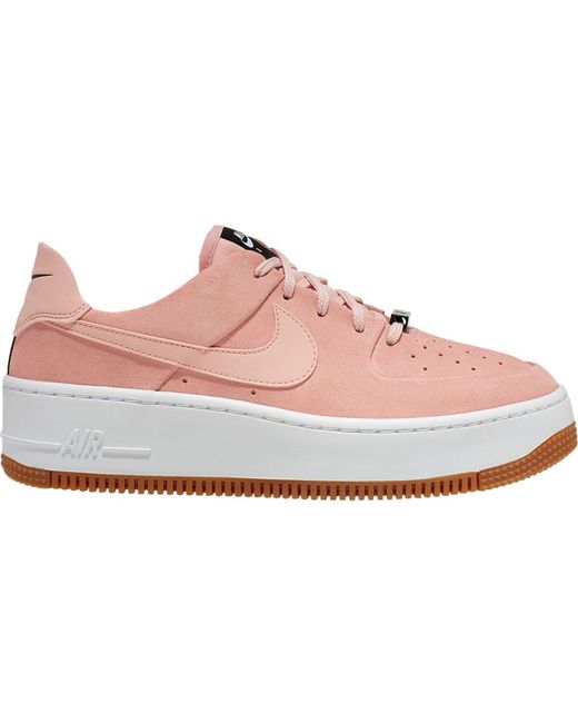 nike air force 1 pink sage