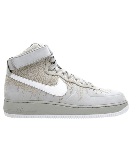 Air Force 1 High Supreme Neutral Grey White