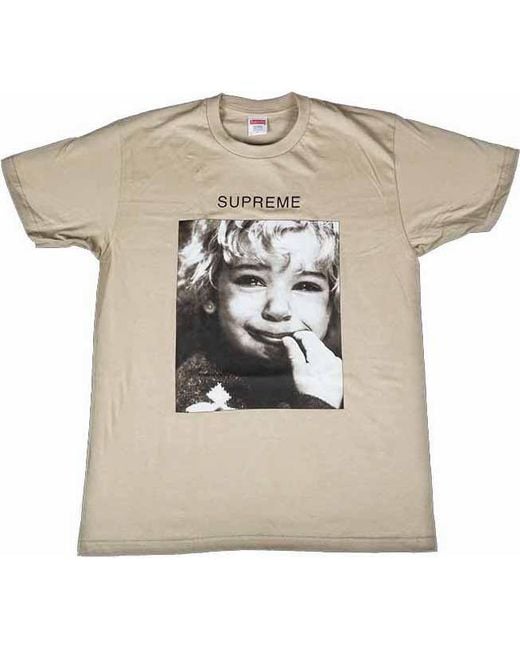 supreme crying baby tee