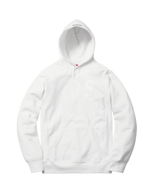 supreme tonal s logo hoodie