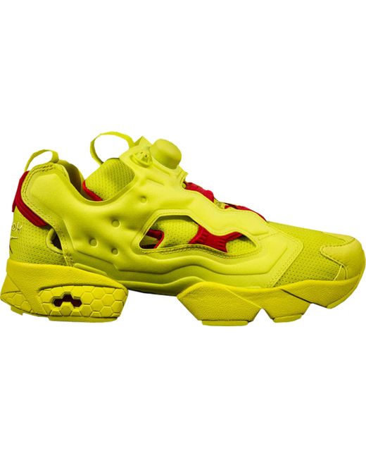 reebok insta pump fury mens green