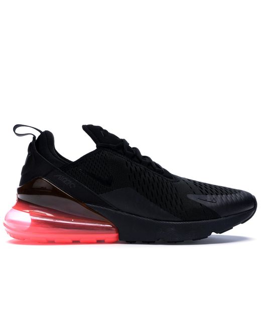 nike air 270 black hot punch
