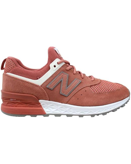 new balance 574 dusted peach
