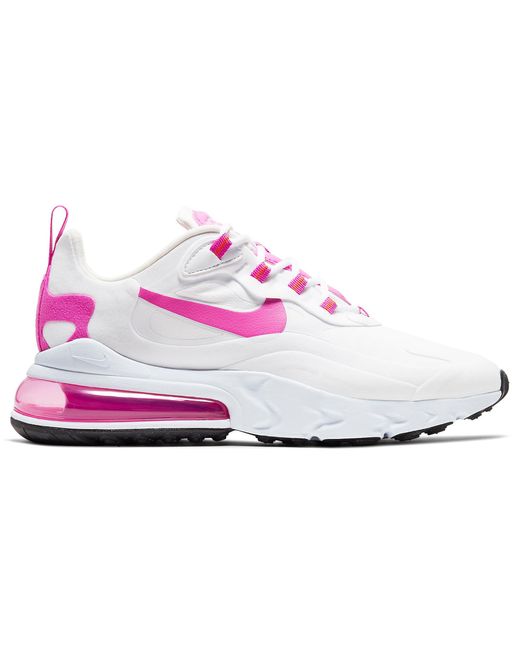 Nike Air Max 270 React White Fire Pink W Lyst