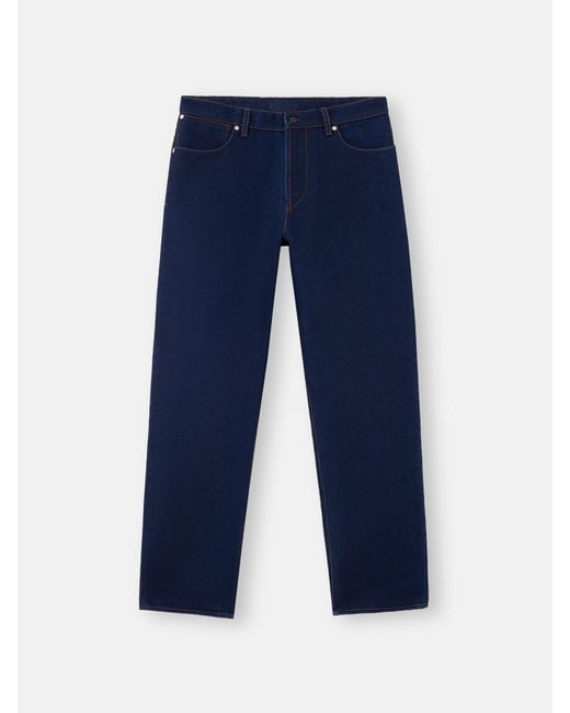 Stone Island Blue J100006 Polypropylene Denim-Rinsed for men
