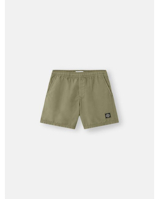 Stone Island Green B100B09 Brushed Nylon for men