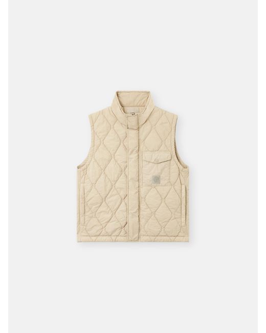 Stone Island White G100011 Nylon Smerigliato With Primaloft-Tc Ghost for men