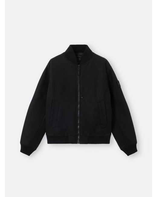 Stone Island Black 4100102 Performance Flannel Ghost for men