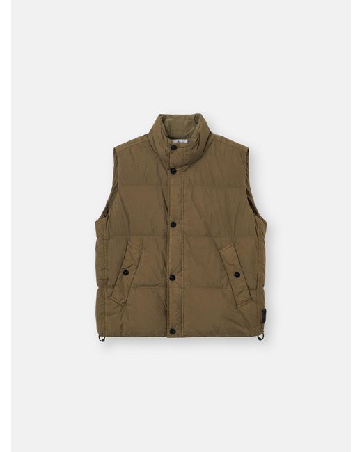 Stone Island Green G100010 Crinkle Reps Ny for men