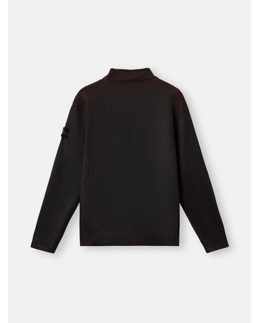 Stone Island Black 5100066 Polyester With Sublimatic Print for men