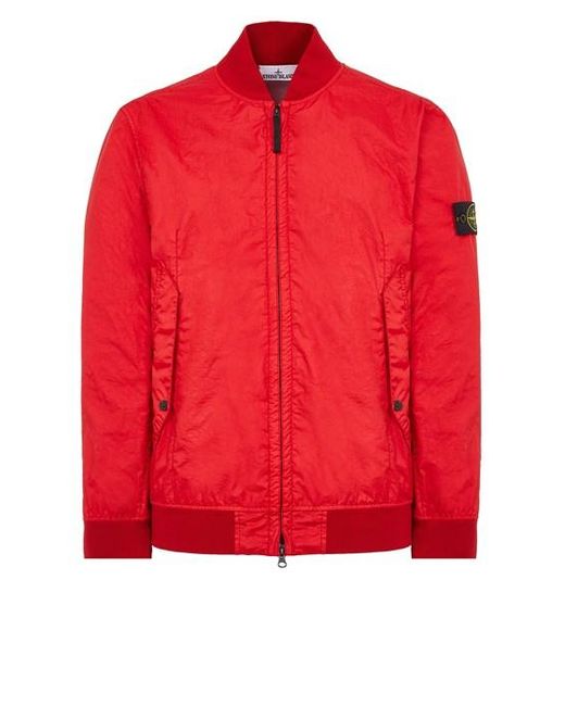 Stone Island Red Lightweight Jacket Polyamide for men