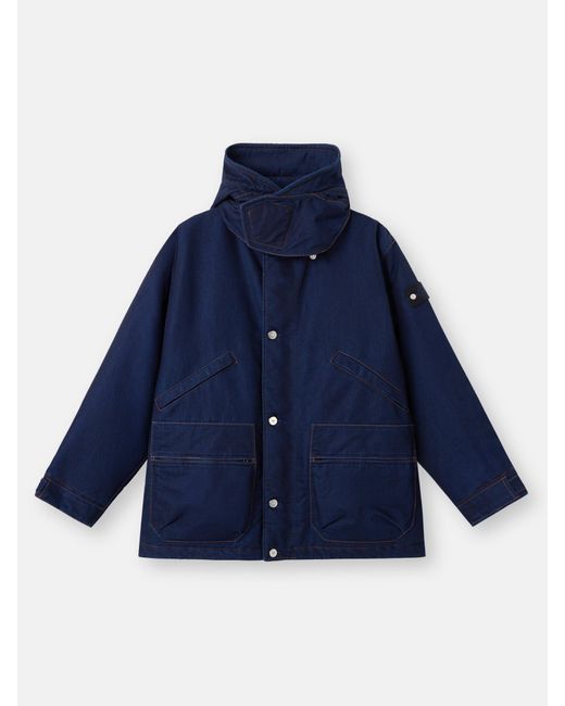 Stone Island Blue 4100122 Polypropylene Denim Light-Rinsed for men