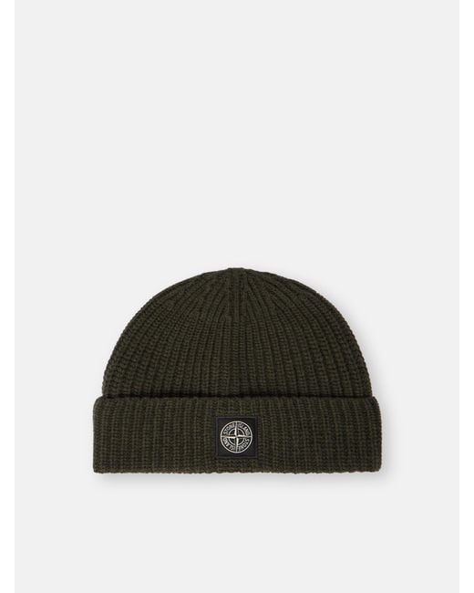 Stone Island Black N100012 Light Rws Geelong Wool for men