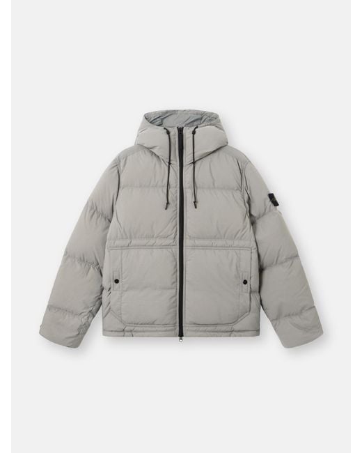 Stone Island Gray 4100019 Matt Ripstop Cordura Advanced Fabrics for men