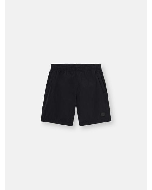 Stone Island Black B100002 Nylon Smerigliato S. I. Ghost for men