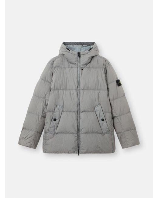 Stone Island Gray 4100037 Crinkle Reps Ny for men