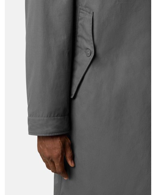 Stone Island Gray 7100019 Weatherproof Cotton Canvas Ghost for men