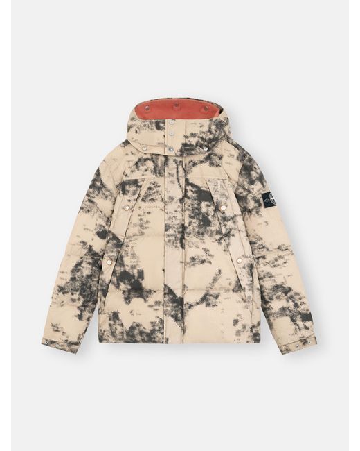 Stone Island Natural 462E1 Camouflage Nylon Rep Ice Jacket for men