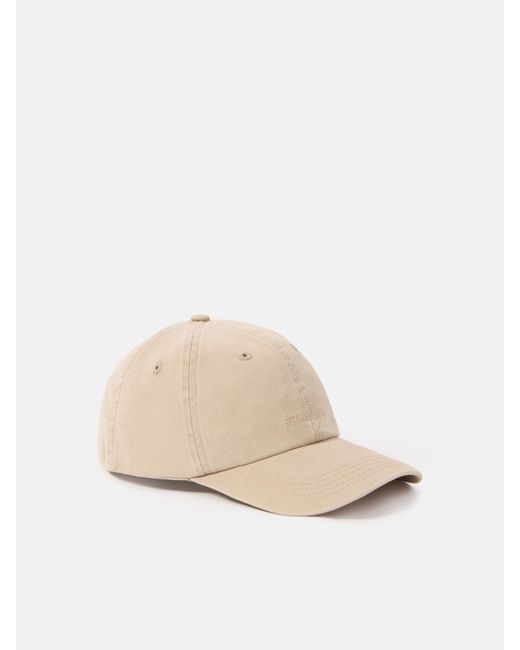 9100009 Brushed Cotton Gabardine Hat di Stone Island in Natural da Uomo