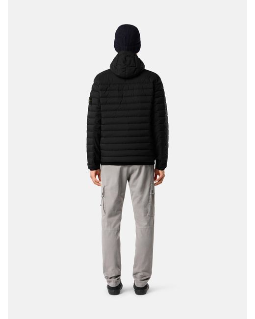 Stone Island Black 4100107 Seamless Tunnel Nylon Down-Tc for men