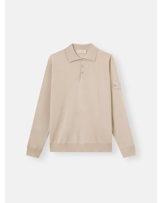Stone Island Natural 5100076 Light Pure Rws Wool S. I. Ghost for men