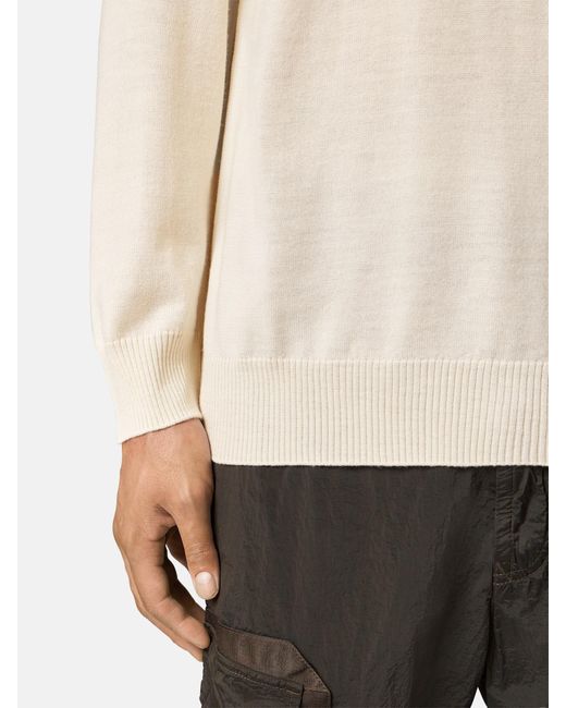 5100071 Light Pure Rws Wool Stone Island de hombre de color Natural