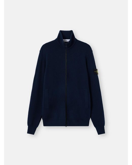 Stone Island Blue 5100012 Pure Rws Wool for men
