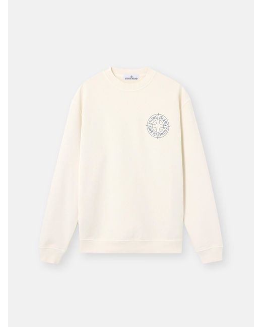 Stone Island Natural 6100001 Cotton Fleece for men