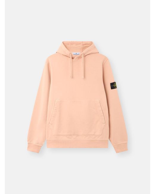 Stone Island Pink 6100062 Organic Cotton Fleece for men
