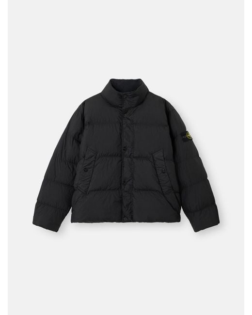 Stone Island Black 4100109 Crinkle Reps Ny for men
