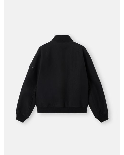Stone Island Black 4100102 Performance Flannel Ghost for men