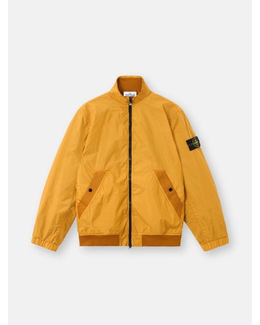 Stone Island Yellow 4100111 Crinkle Reps Ny for men