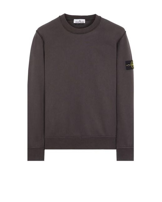 Stone Island Gray Sweatshirt Cotton for men