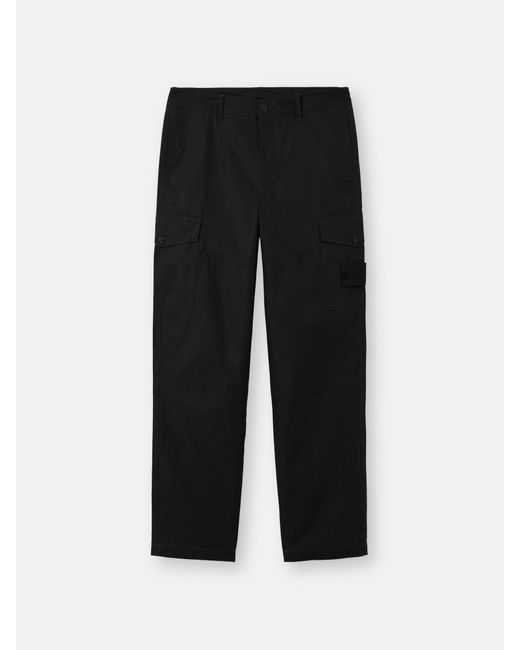 Stone Island Black 3100045 All-Weather Cotton Canvas S. I. Ghost for men