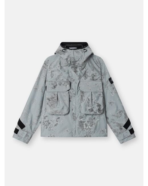 Stone Island Gray 4100002 Plated Reflective Camouflage Dave 2026 Tour for men