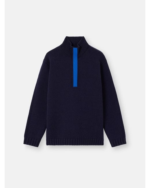 Stone Island 5100028 Pure Wool Marina in Blue für Herren