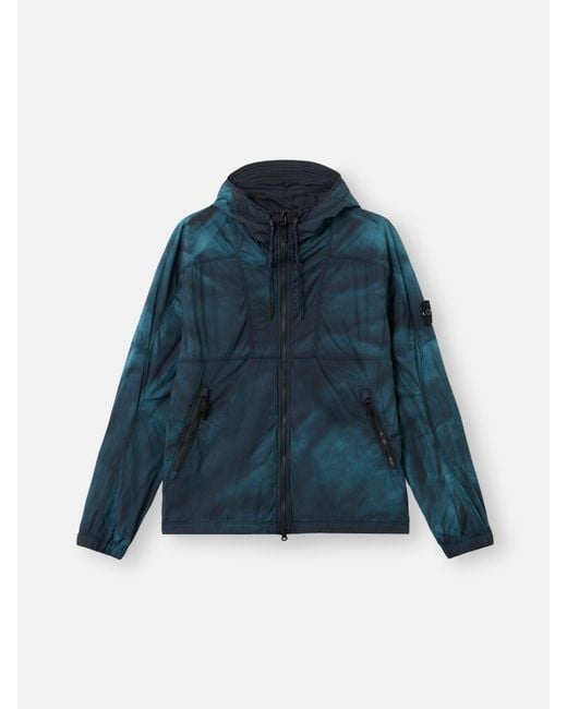 Stone Island Blue Q100022 Skin Touch Nylon-Tc Corrosion Treatment for men