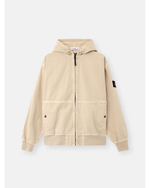 Stone Island Natural 6100068 Organic Panama Cotton 'Old' Effect for men