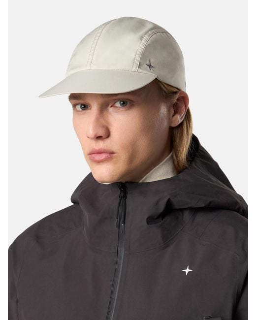 Stone Island White 9100008 3L Gore-Tex Made With Bionic Polyester Face Stellina for men