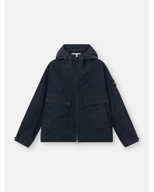 Stone Island Blue 4100052 Light Compact Touch Poly-Tc for men