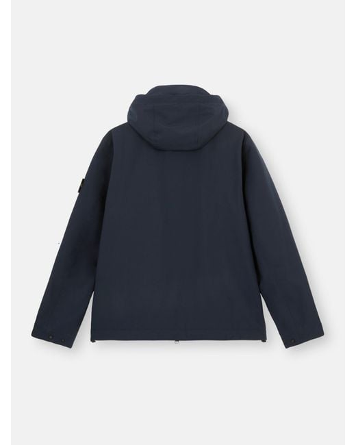 Stone Island Blue 40627 Soft Shell-R E. Dye Technology for men