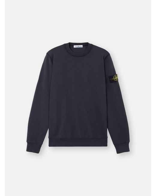 Stone Island Blue 6100060 Organic Cotton Fleece for men