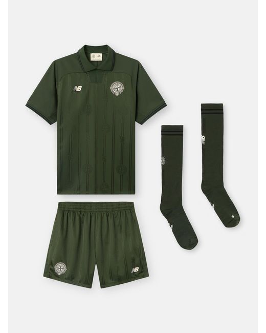 Stone Island Green New Balance Summer '026 Capsule Football Kit for men