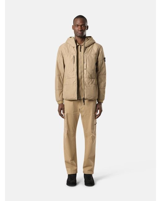 4100087 Run-Proof Nylon Mesh-Tc Stone Island de hombre de color Natural