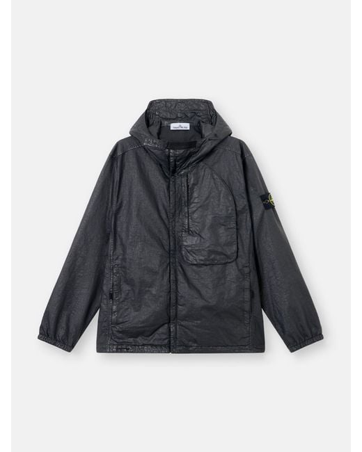 Stone Island Blue 4100096 Organic Look Nylon Panama-Tc for men