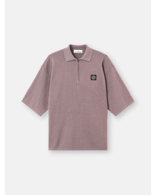 Stone Island Purple 5100021 Light Raw Hand Organic Cotton for men