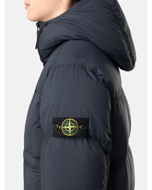 4100019 Matt Ripstop Cordura Advanced Fabrics Stone Island de hombre de color Blue