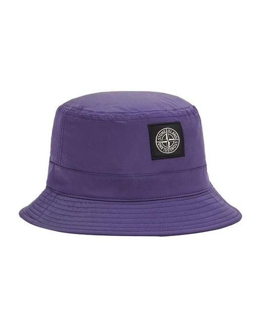 Stone Island Purple Cap Polyamide for men