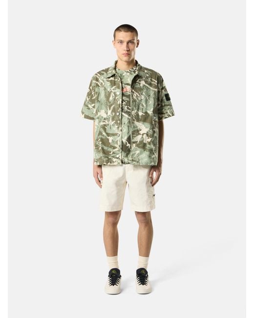 Stone Island Multicolor 1100012 Scan Camo On Stretch Ripstop-Ovd for men